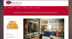 Desktop Screenshot of hopelodgecenter.co.uk